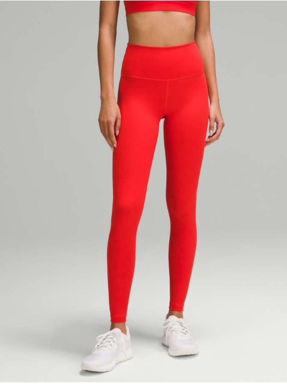 Lululemon Wunder Train High-Rise Tight 28" Leggings Hot Heat Red | Size 12